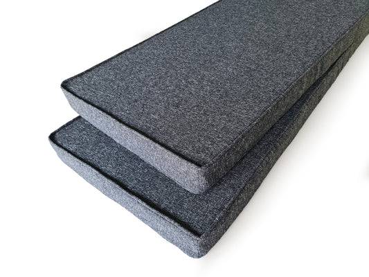 Firm Foam Filled Bench Cushion (6cm thickness)