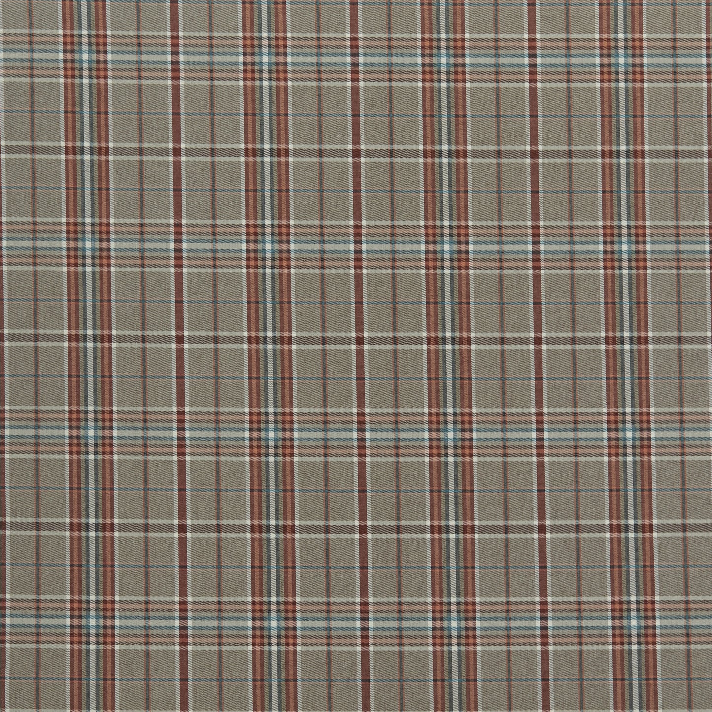 Cairngorm Tartan Burnt Sienna