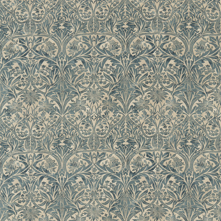 Morris & Co - Bluebell Sea Green Vellum