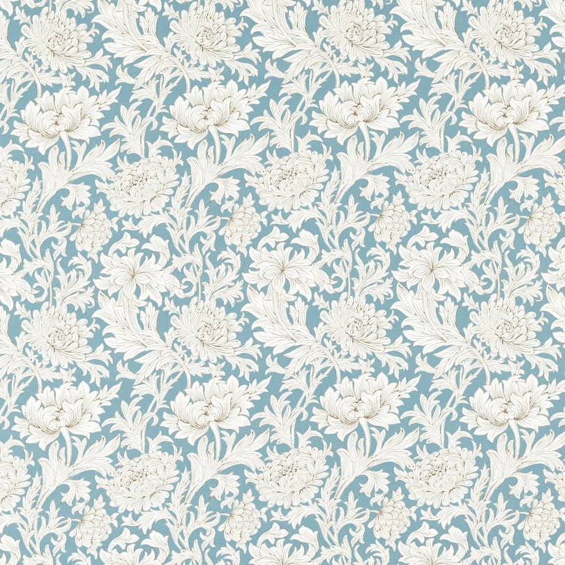 Morris & Co - Chrysanthemum Toile Slate