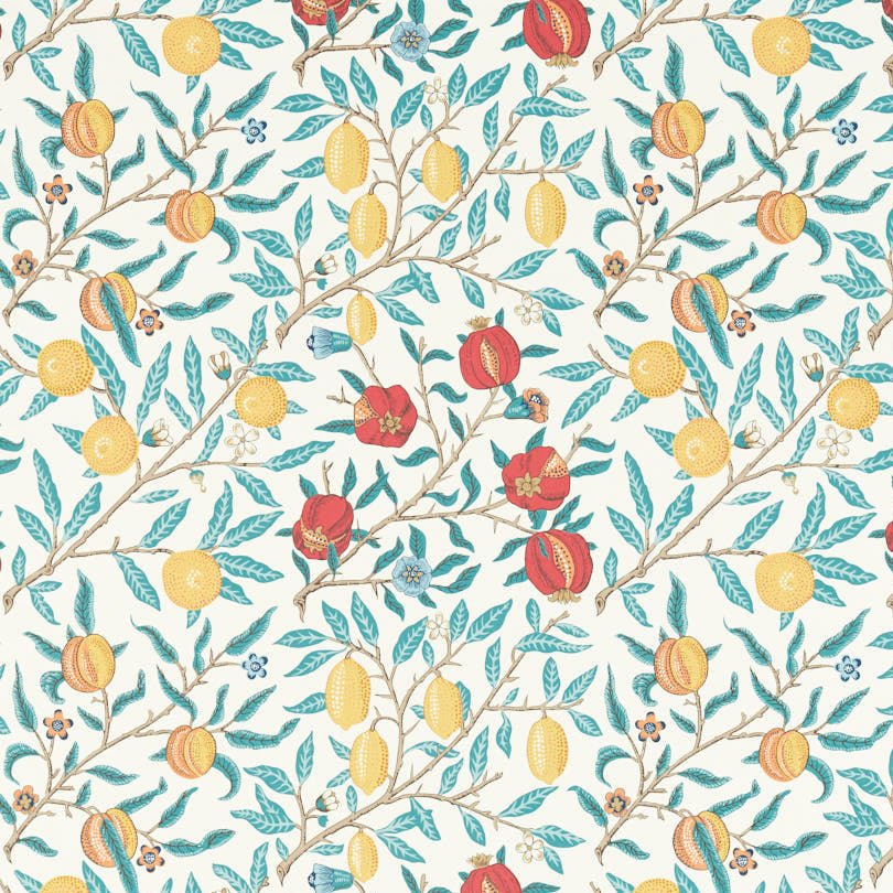 Morris & Co - Fruit Green Indigo Madder