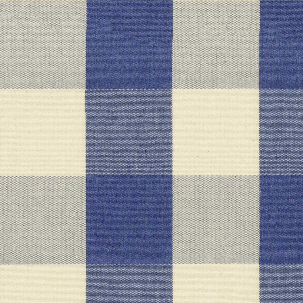 Ian Mankin Avon Check Indigo