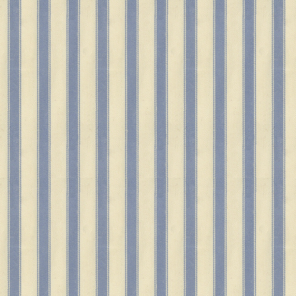 Ian Mankin Ticking Stripe 2 Sky
