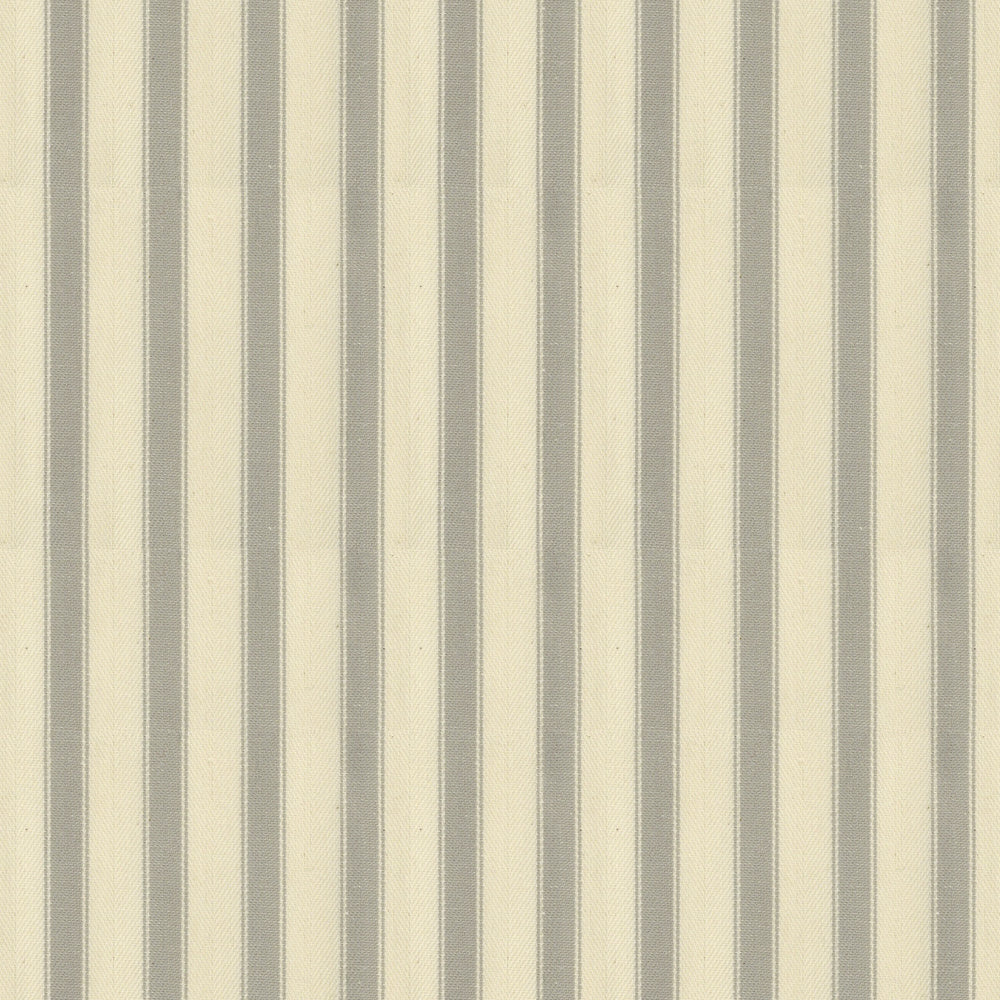Ian Mankin Ticking Stripe 2 Grey
