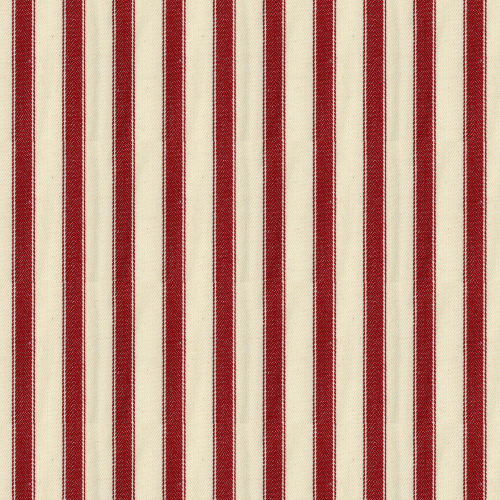 Ian Mankin Ticking Stripe 2 Peony