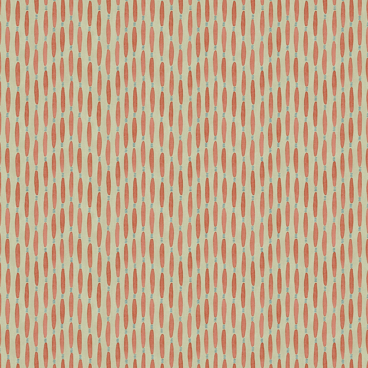 Small Prints - Smocked Coral