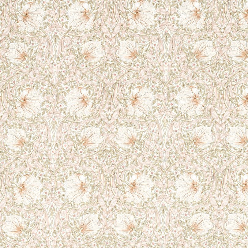 Morris & Co - Pimpernel Cochineal Pink