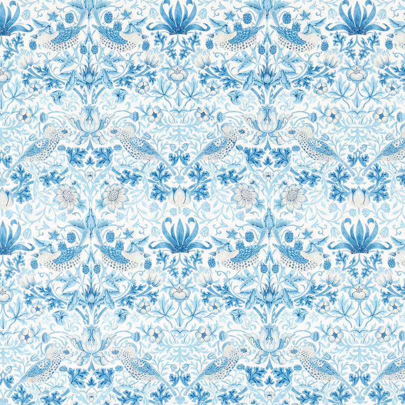Morris & Co - Strawberry Thief Woad