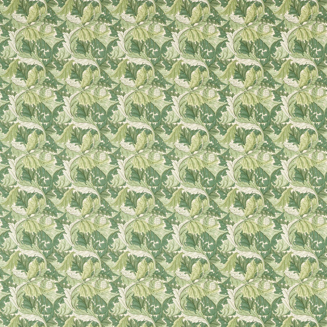 William Morris Acanthus Apple/Sage