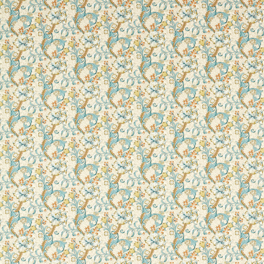 William Morris Golden Lily Linen/Teal