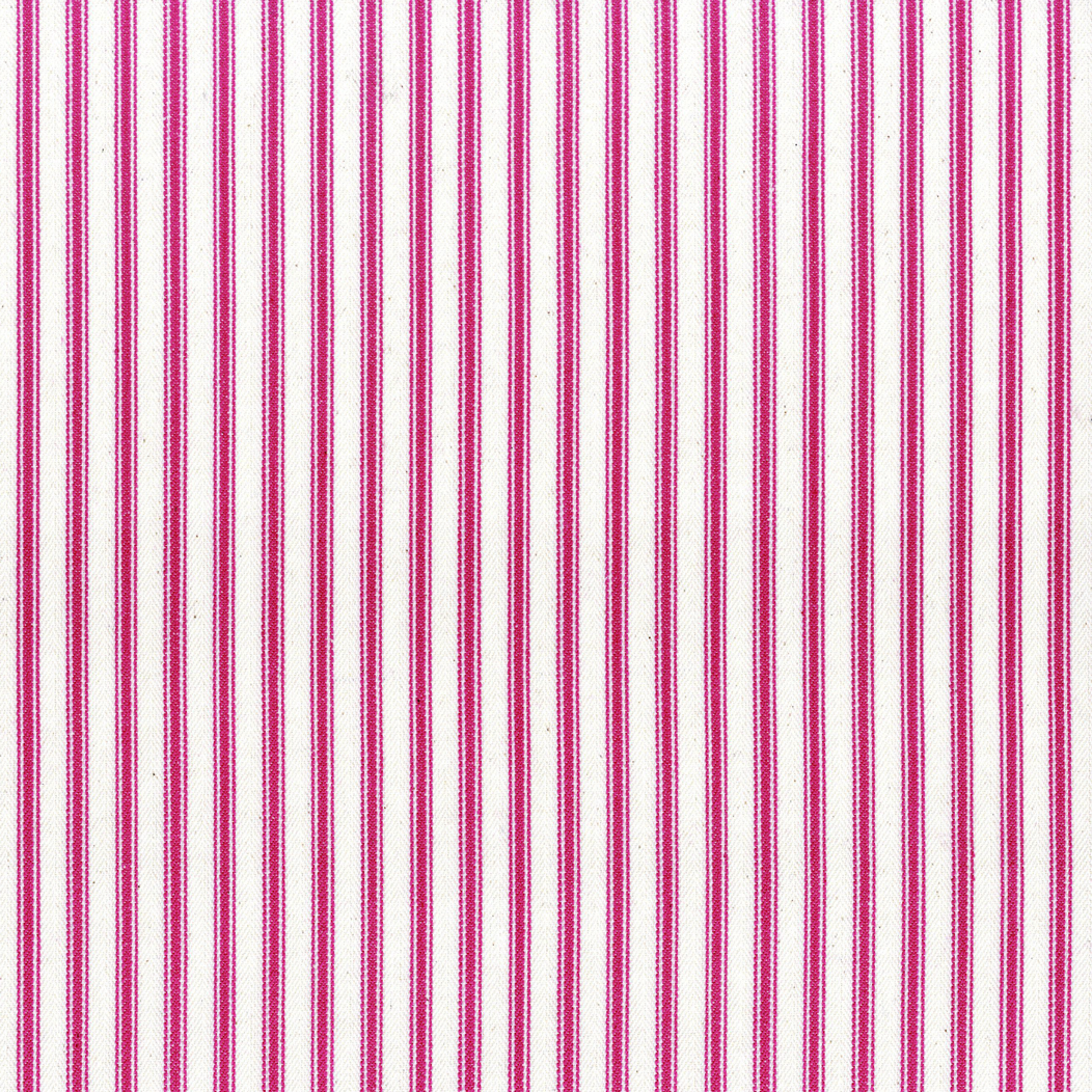 Ian Mankin Ticking Cerise
