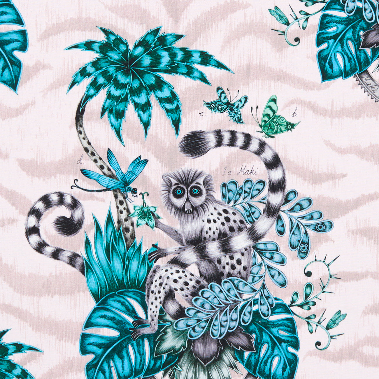 Animalia Lemur Pink