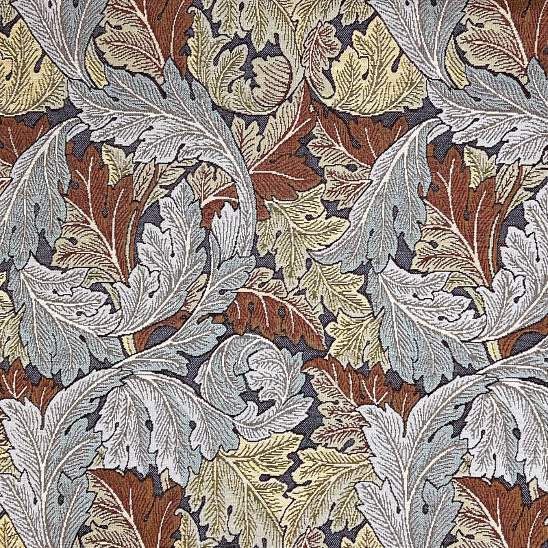 William Morris Tapestries - Acanthus Indigo