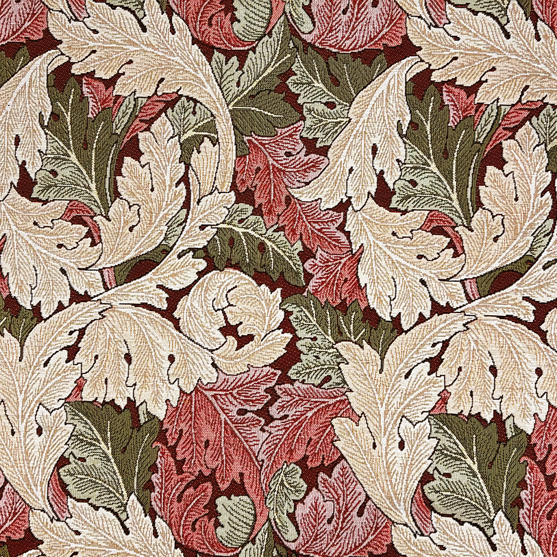 William Morris Tapestries - Acanthus Red