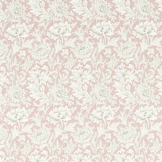 Morris & Co - Chrysanthemum Toile Cochineal Pink