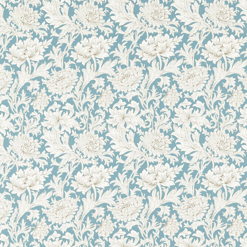 Morris & Co - Chrysanthemum Toile Slate