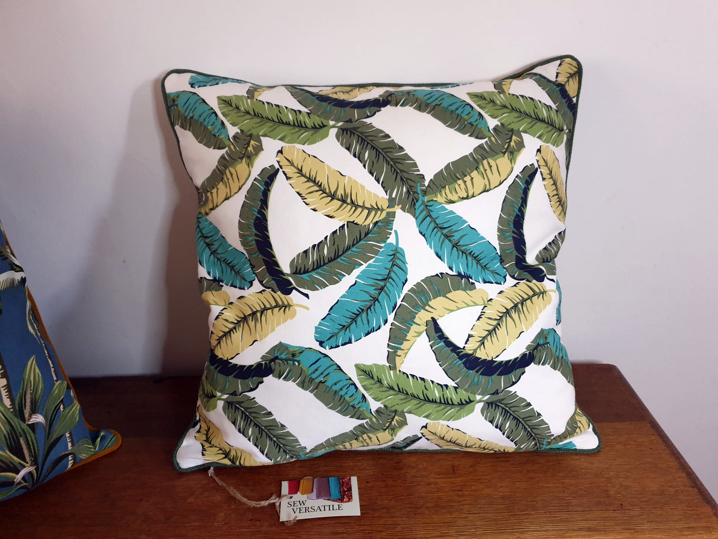 Green Leaves Scatter Cushion