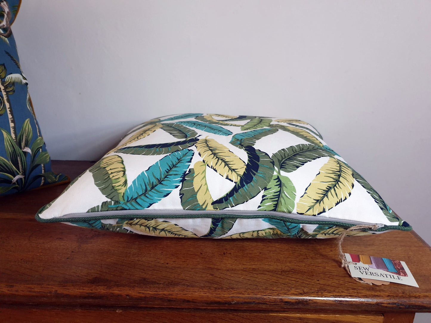 Green Leaves Scatter Cushion
