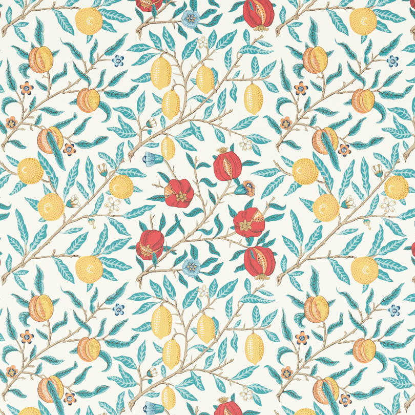 Morris & Co - Fruit Green Indigo Madder