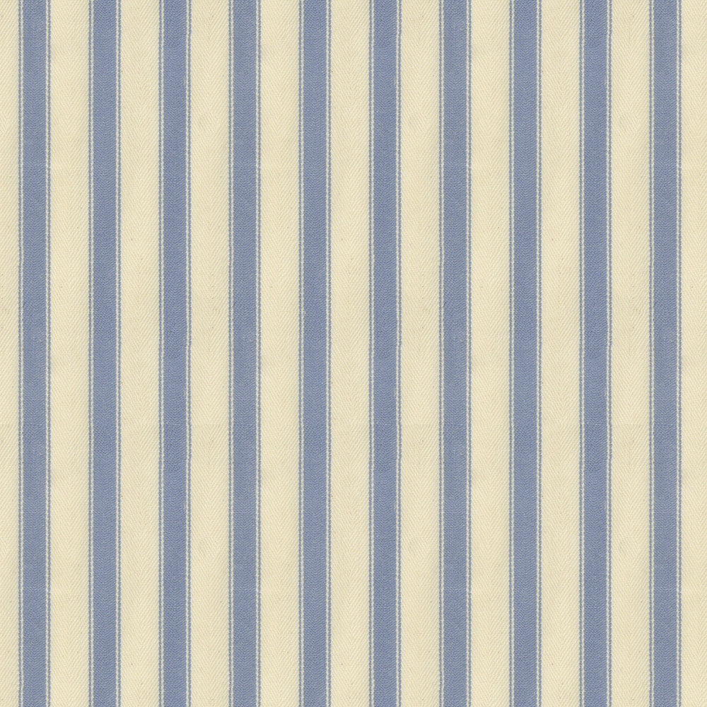 Ian Mankin Ticking Stripe 2 Sky