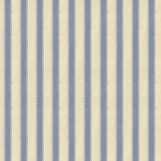 Ian Mankin Ticking Stripe 2 Sky