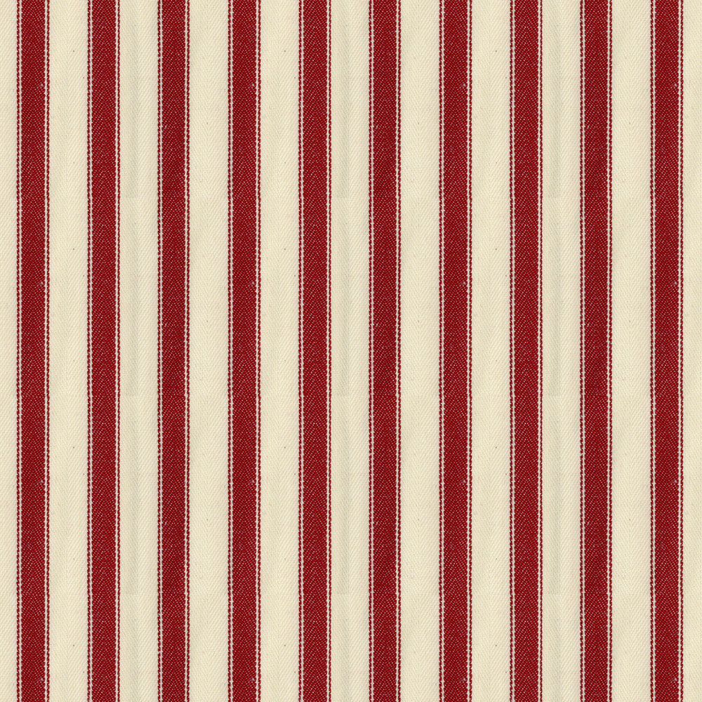 Ian Mankin Ticking Stripe 2 Peony