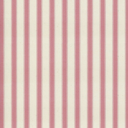 Ian Mankin Ticking Stripe 2 Raspberry