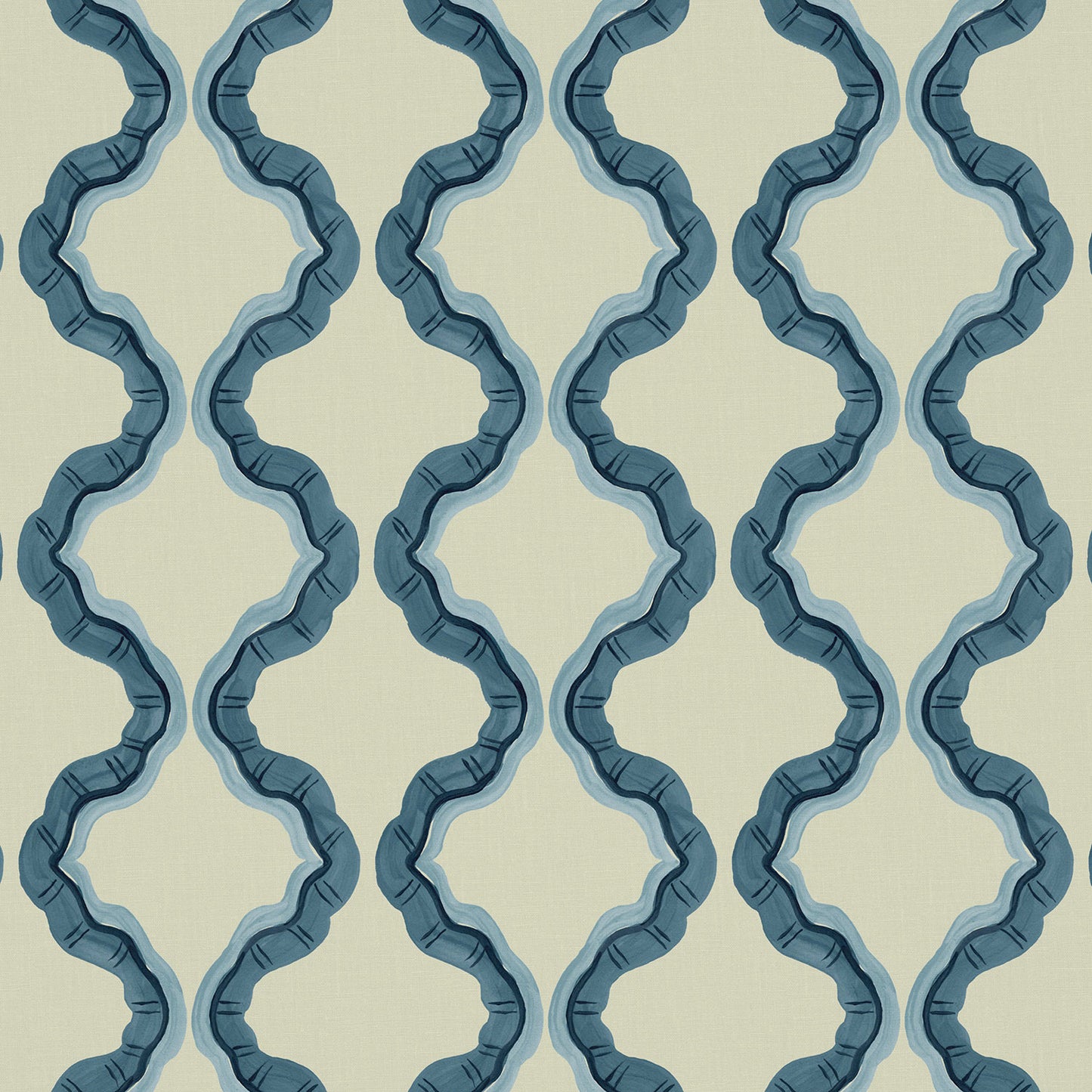 Small Prints - Ruffled Santorini