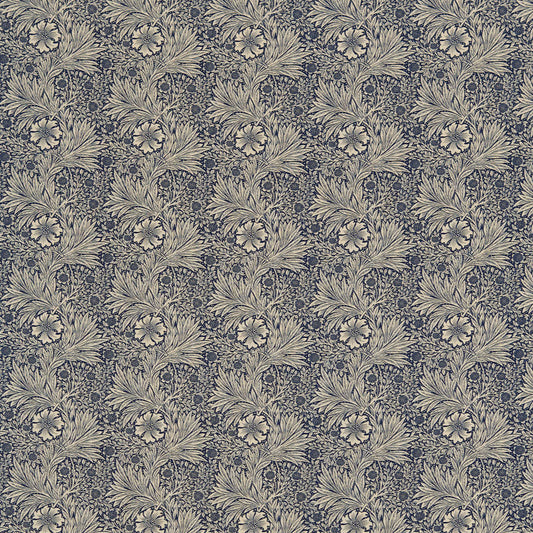 Morris & Co - Marigold Indigo Linen