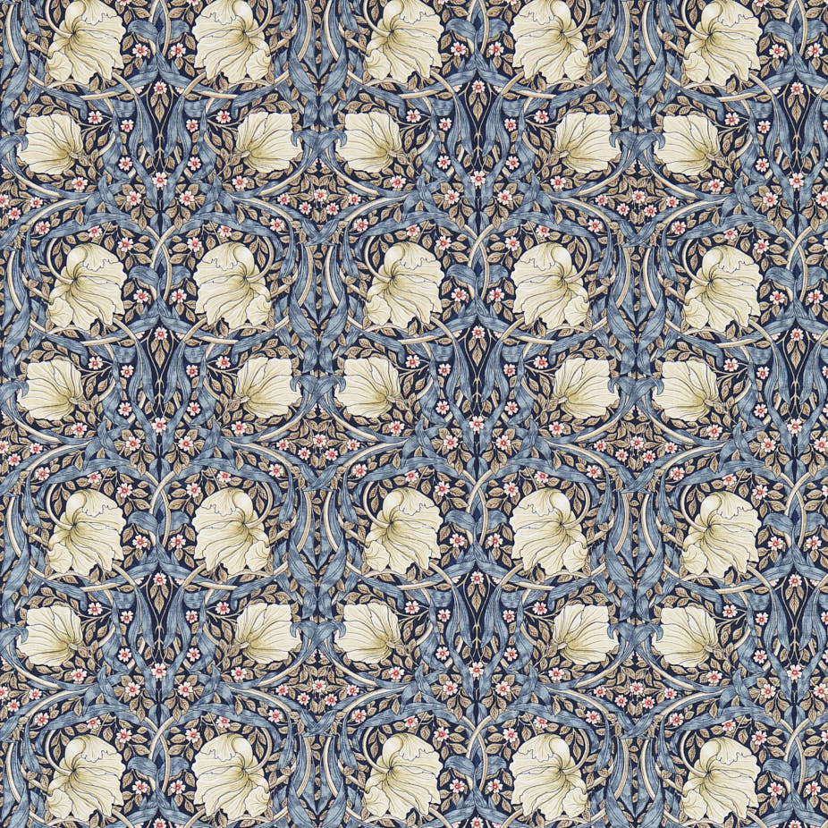 Morris & Co - Pimpernel Indigo Hemp