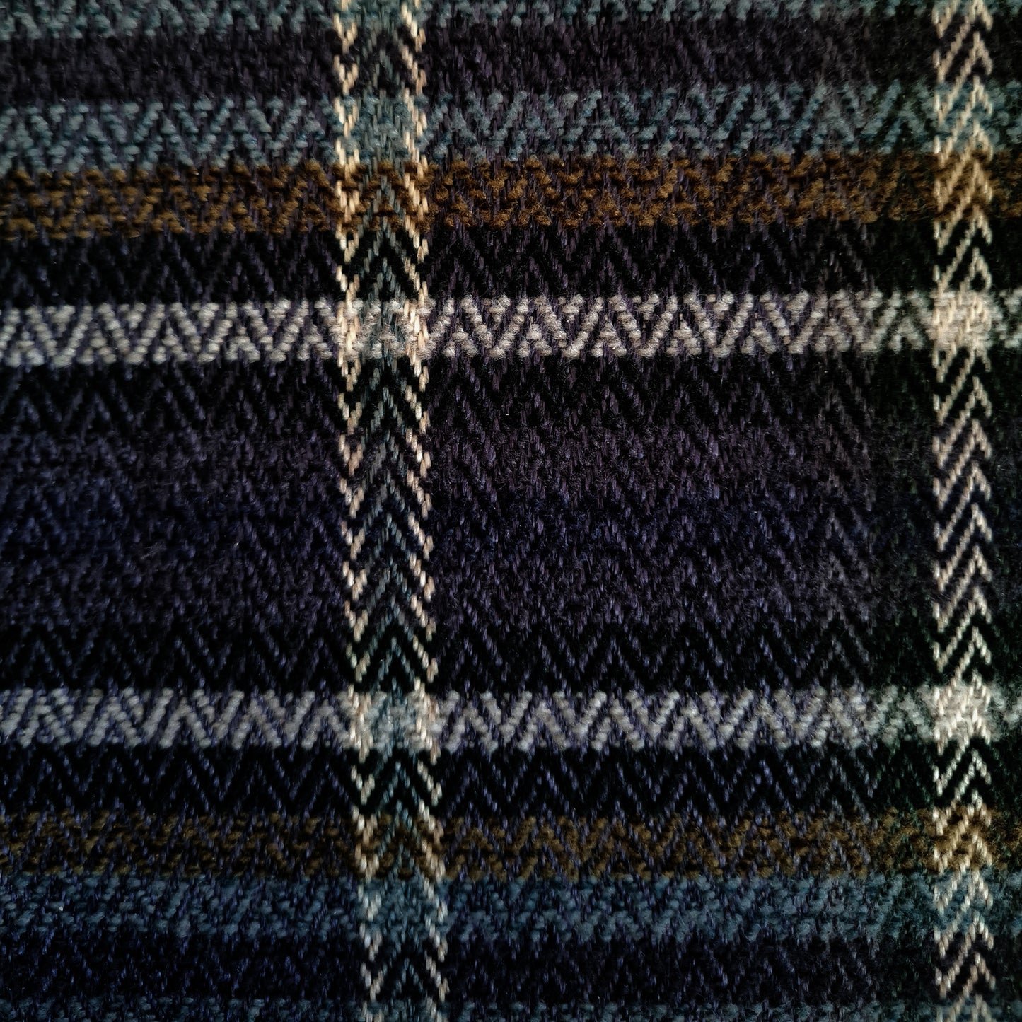 Cairngorm Herringbone Indigo