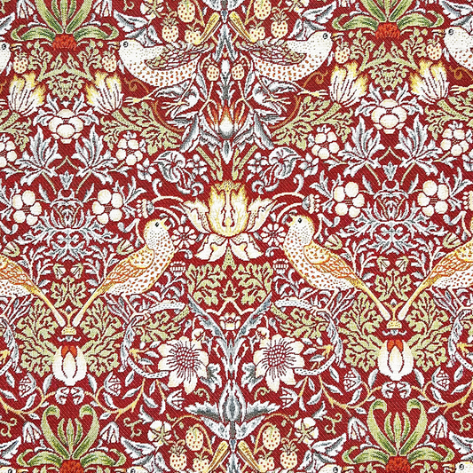 William Morris Tapestries - Strawberry Thief Wine