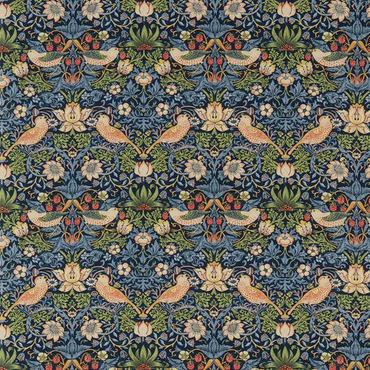 Morris & Co - Strawberry Thief Indigo Mineral