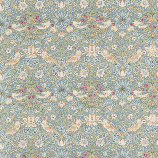 Morris & Co - Strawberry Thief Slate Vellum