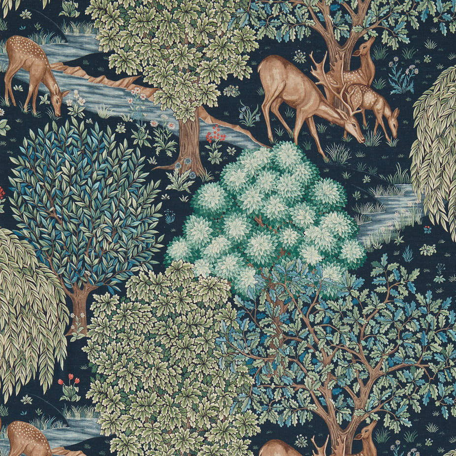 Morris & Co - The Brook Tapestry Blue