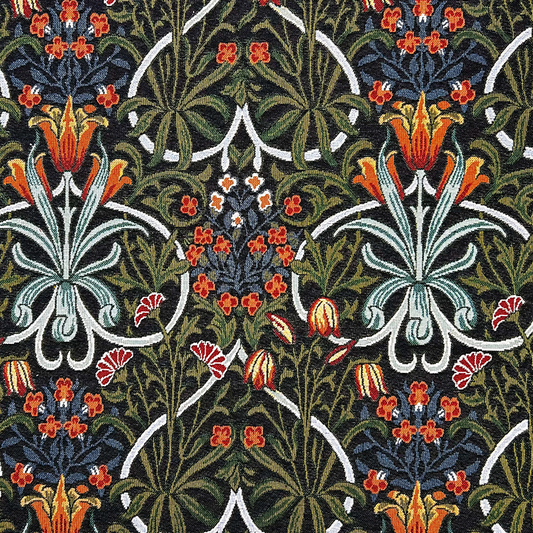 William Morris Tapestries - Woodland Weeds Ebony