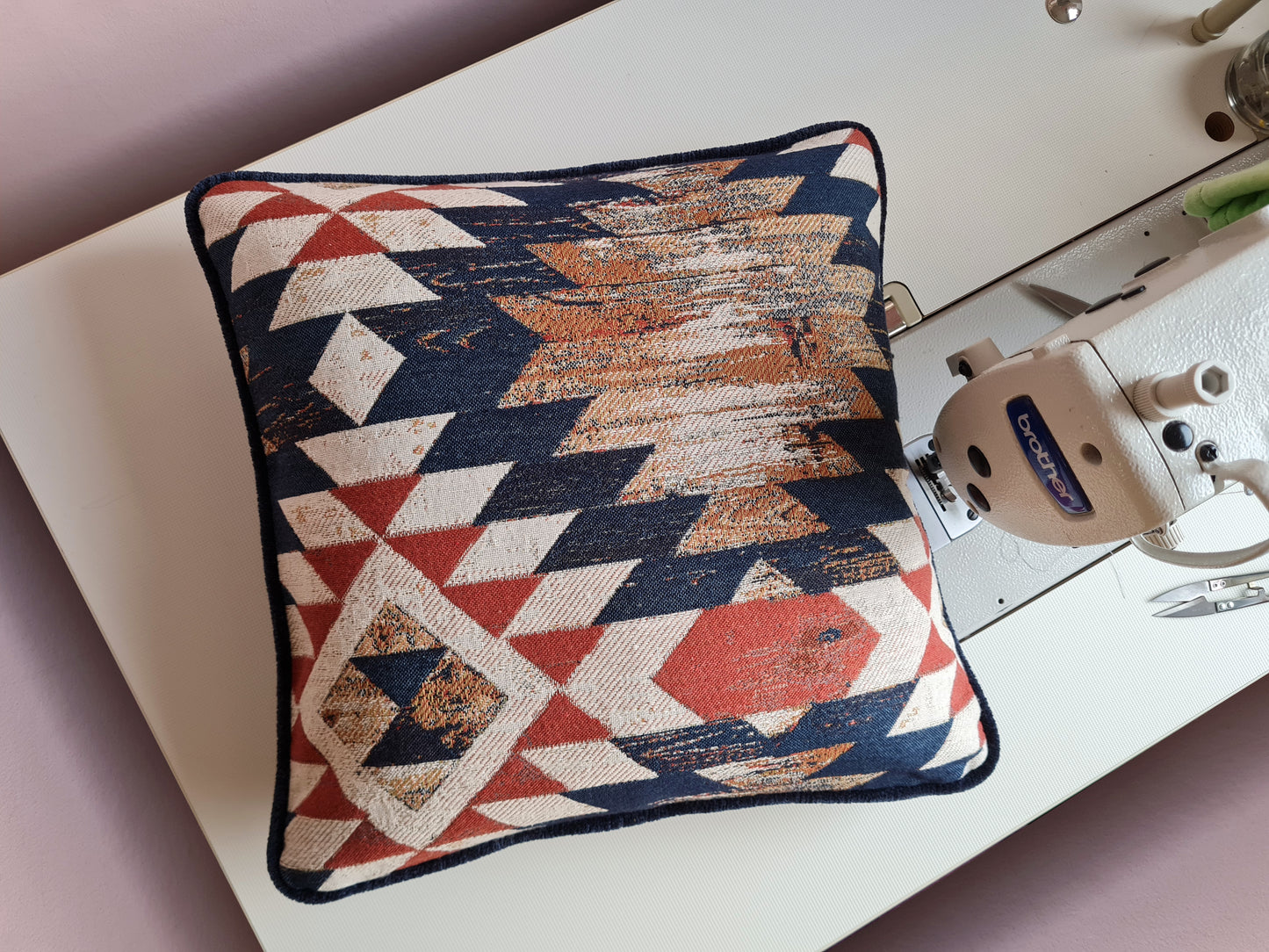 Geometric Design Scatter Cushion Cover