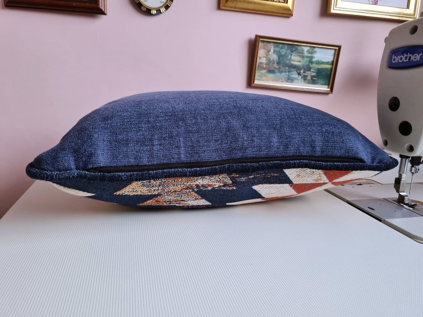 Geometric Design Scatter Cushion Cover