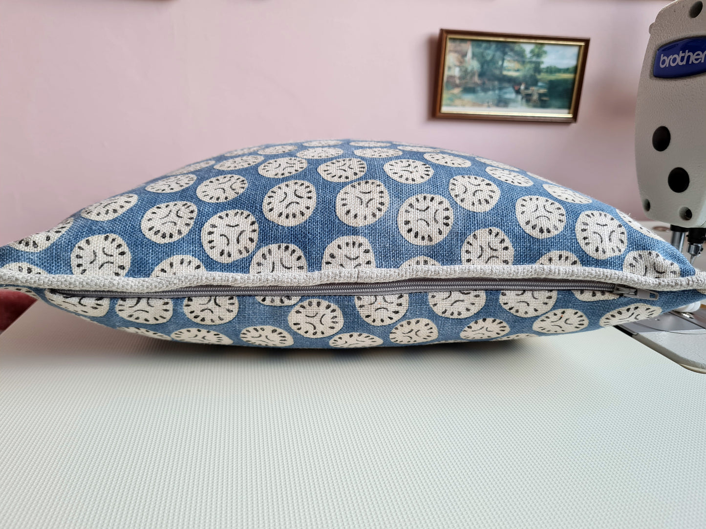 Linen "Bibi" Linwood Print Scatter Cushion Cover
