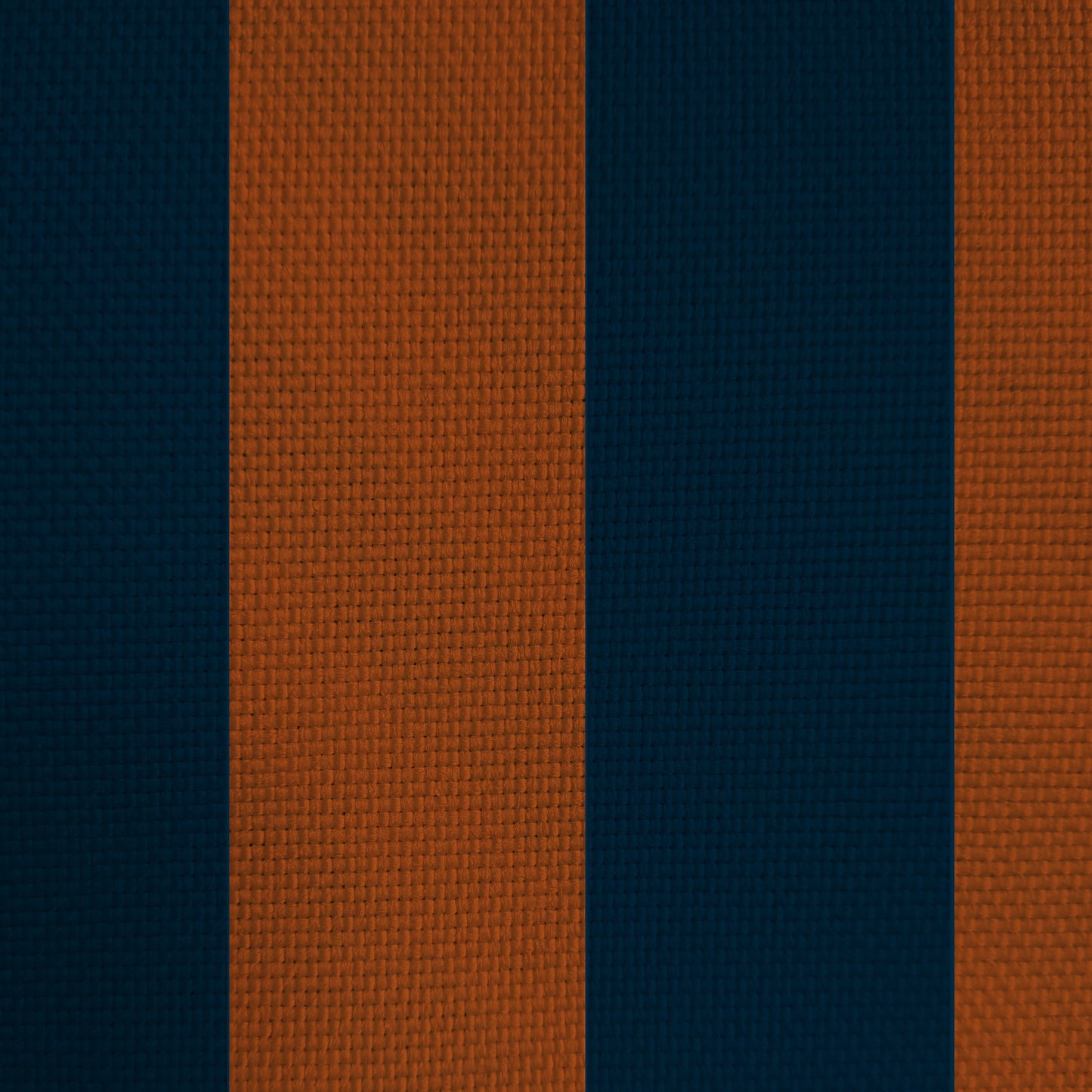 Midi Stripe Navy & Burnt Orange