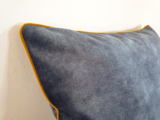 Navy Blue Velvet Scatter Cushion Cover