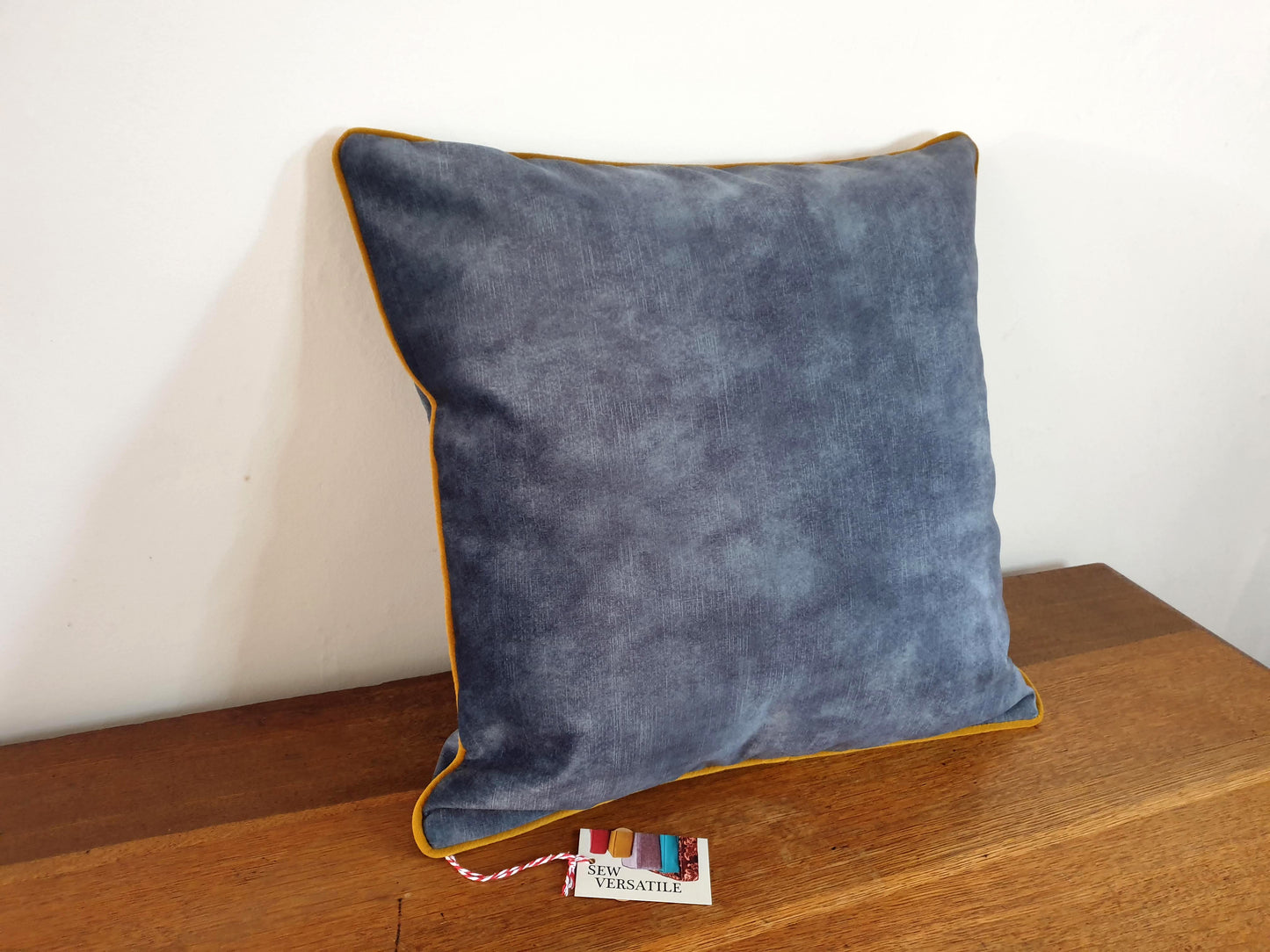 Navy Blue Velvet Scatter Cushion Cover