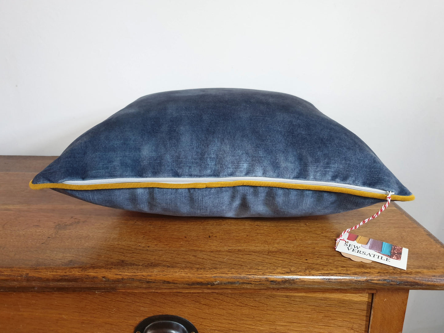 Navy Blue Velvet Scatter Cushion Cover