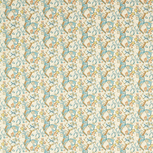 William Morris Golden Lily Linen/Teal